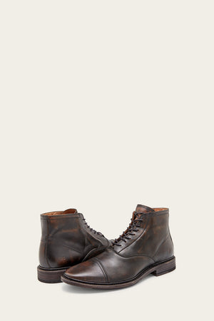 Paul Lace Up - Black - Pair