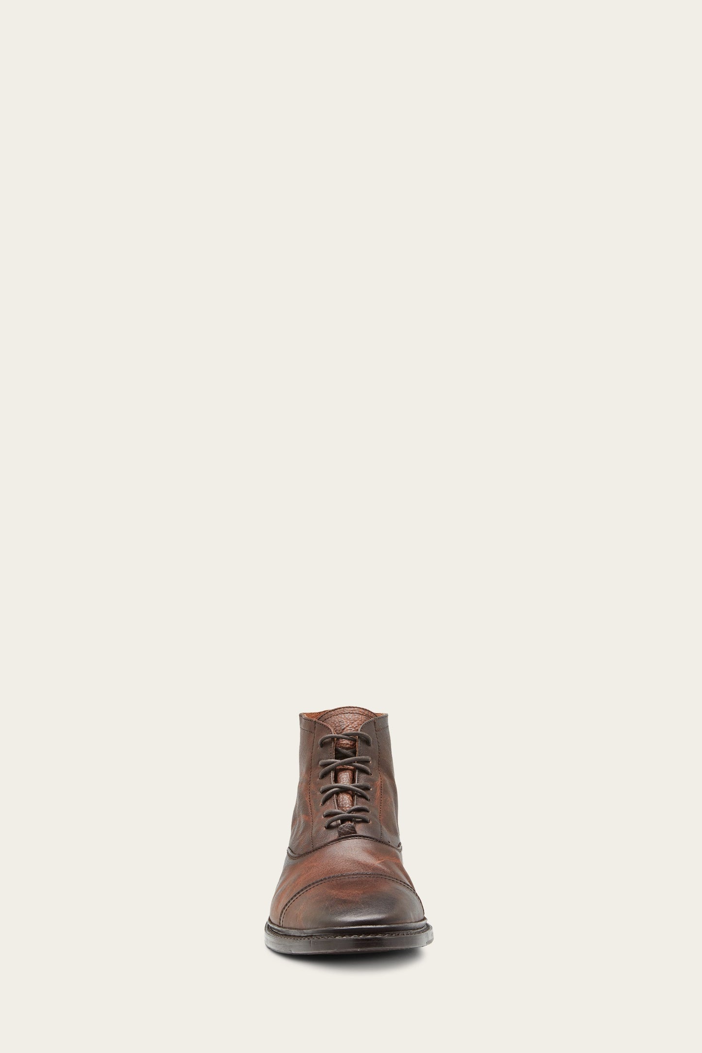 Paul Lace Up - Walnut - Front