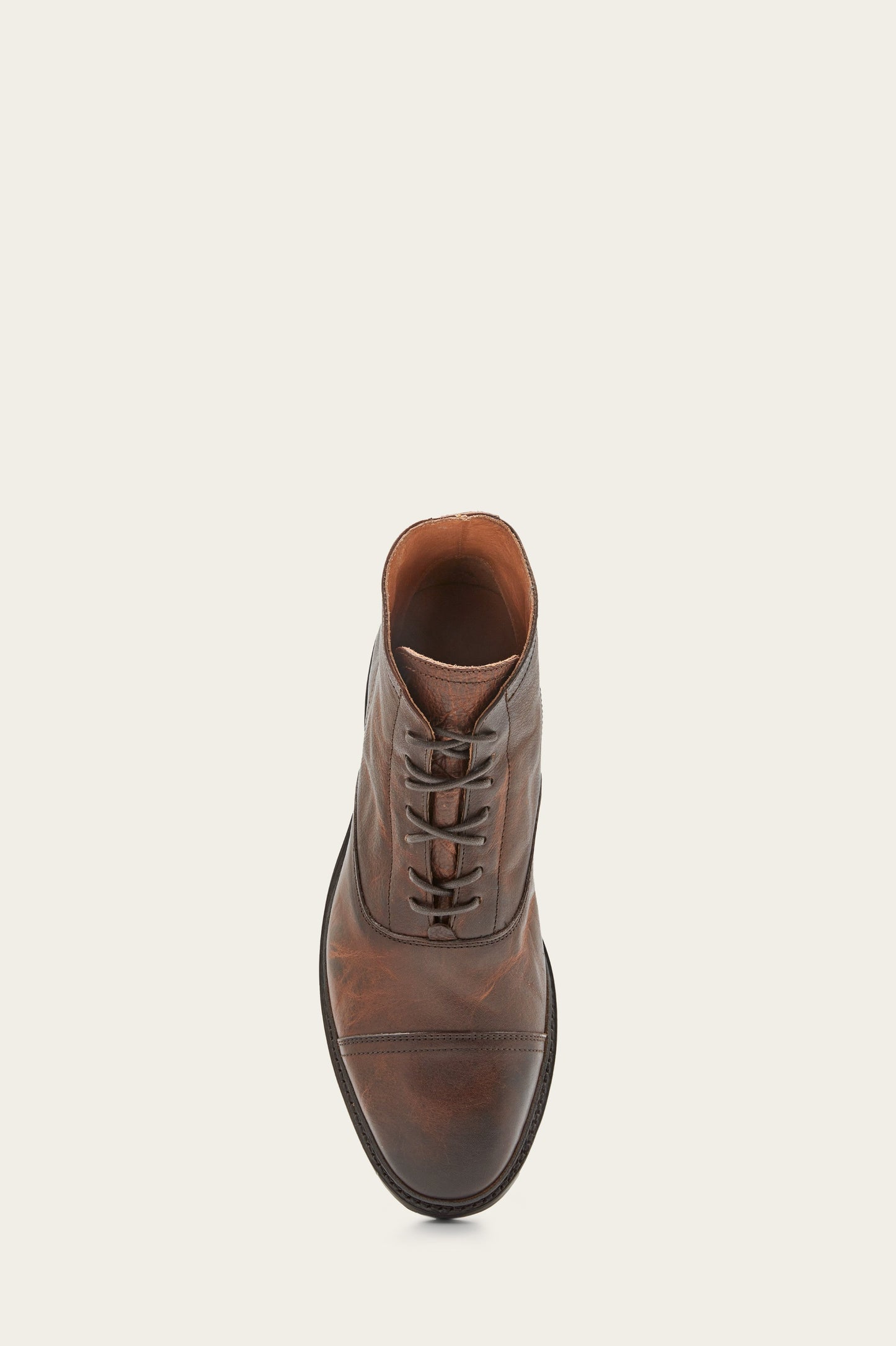 Paul Lace Up - Walnut - Top Down