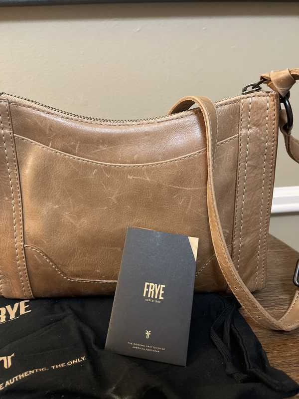 Frye Melissa Zip Leather Crossbody Bag