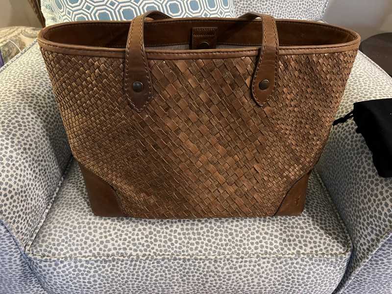 Frye melissa top woven shopper