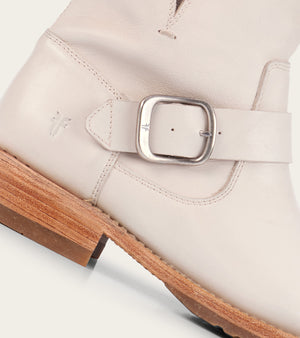 Veronica Bootie - Cream - Angle