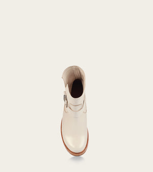 Veronica Bootie - Cream - Top Down
