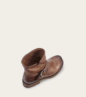 Veronica Bootie - Stone - Top Angle