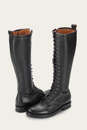 Frye veronica online combat dark brown