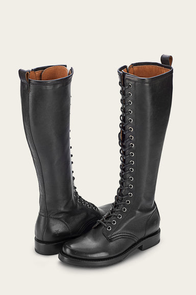 Veronica Combat Tall - Black - Pair