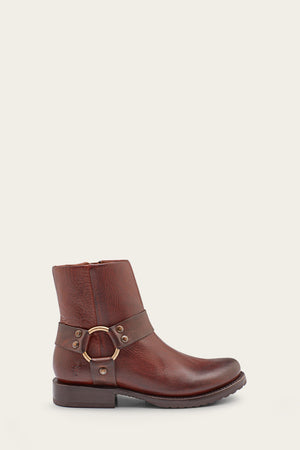 Veronica Harness Short - Cognac - Outside